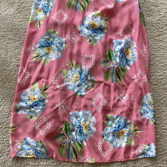 Pink Floral Maxi Dress - Picture 10 of 10